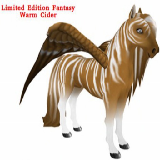 Limited Edition Fall Fantasy Horse-Warm Cider