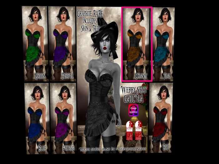 CB~Webby Dress Gacha - Orange