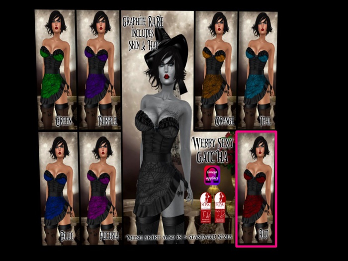 CB~Webby Dress Gacha - Red 