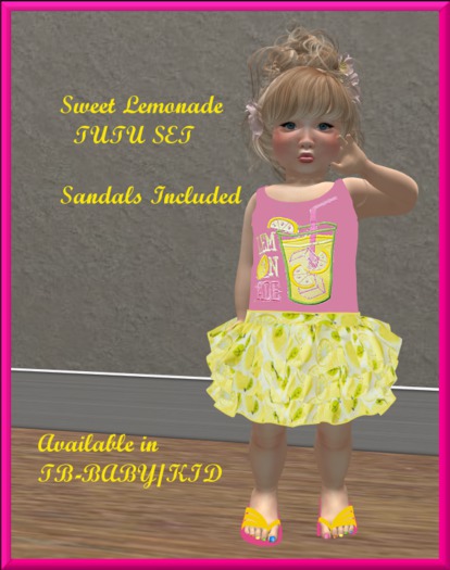 Sweet Lemonade Tutu Set