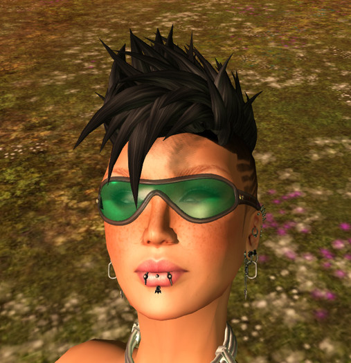P175 RACA sunglasses green