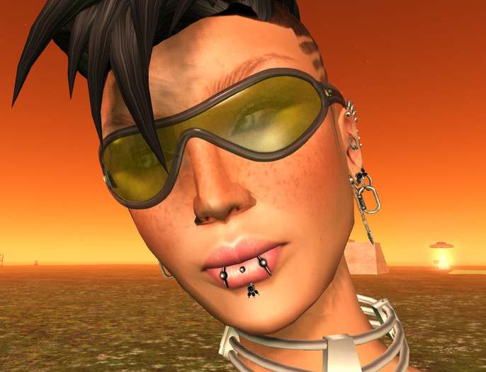 P175 RACA sunglasses yellow