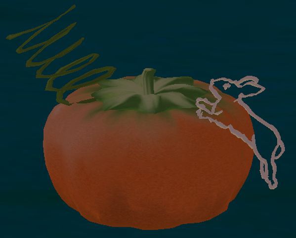 Tiny Prim The Pumpkin Happy Thanksgiving
