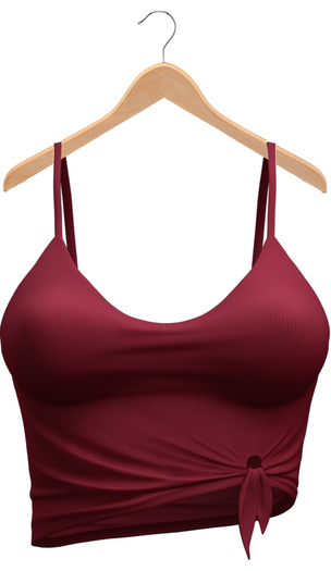 Blueberry - Kiki Tops - Maitreya, Belleza (All), Slink Physique Hourglass - ( Mesh ) - Red