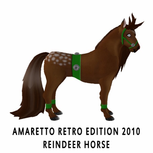 Amaretto Retro Edition 2010- Reindeer Horse