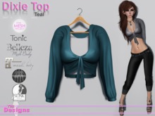 Dixie Top Teal