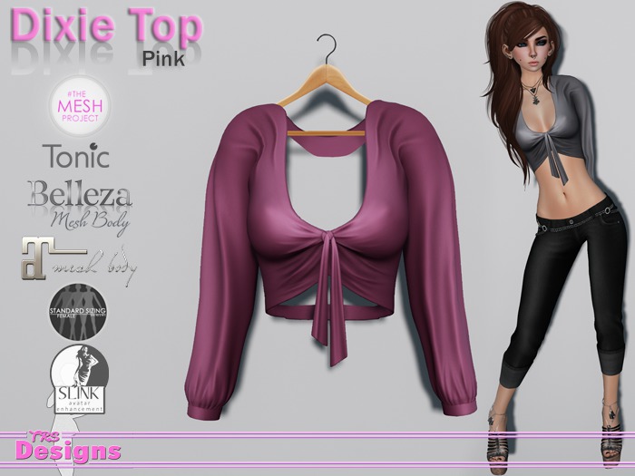 Dixie Top Pink