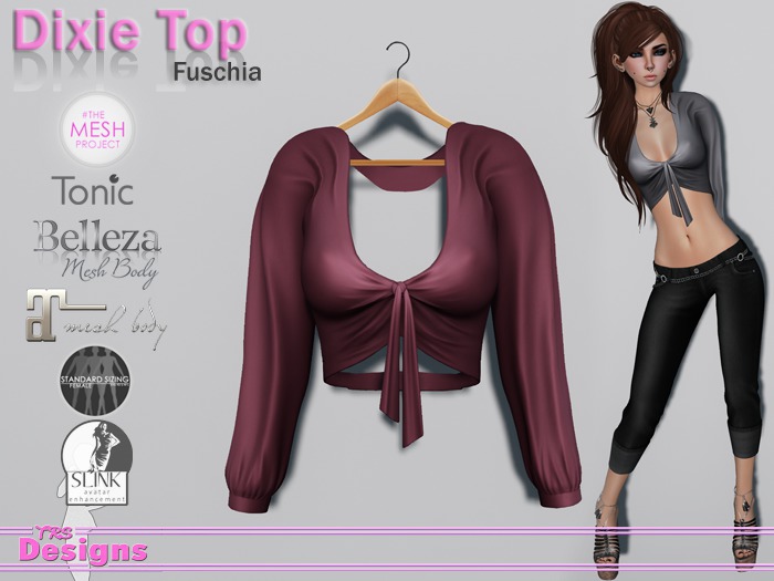 Dixie Top Fuschia