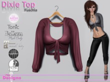Dixie Top Fuschia