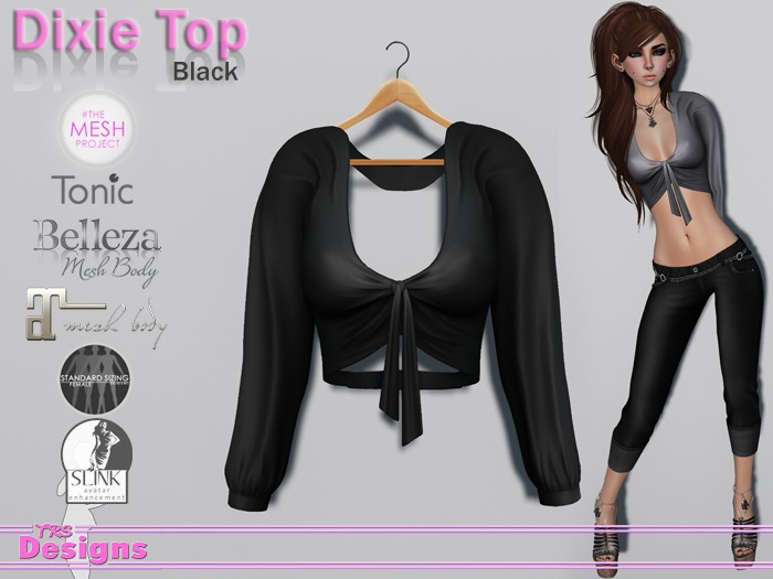 Dixie Top Black