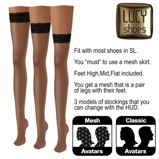 DEMO Lucyshoes Stockings