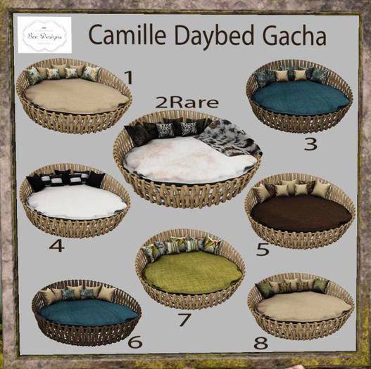 Bee Designs Camille Daybed Gacha 2 RARE