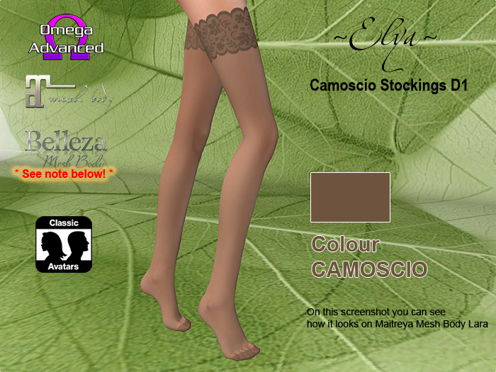 ~Elya~ Camoscio Stockings D1