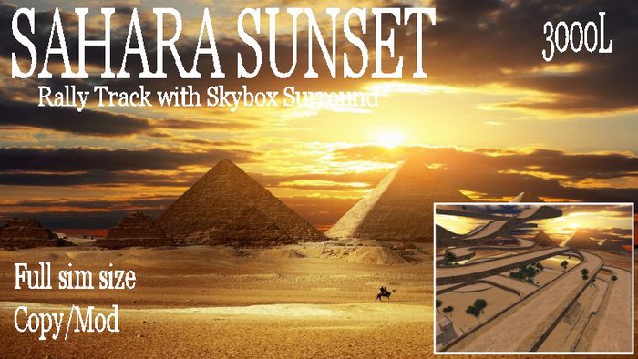 Sahara Sunset Rally Track and Surround