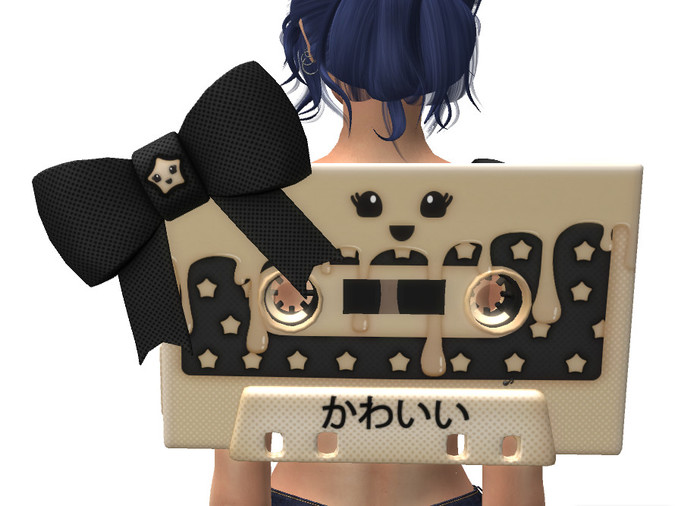 *Epic* Kawaii Kassette Backpack! {Stars.Faun} RS