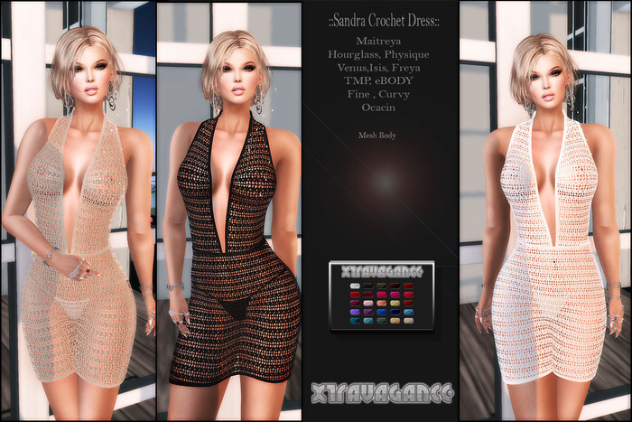 ::XT:: - Sandra Crochet Dress