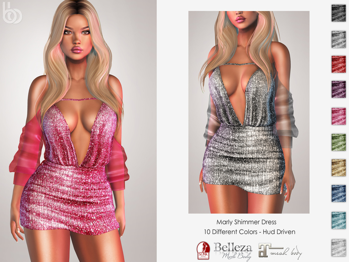 Bens Boutique - Marly Shimmer Dress - Hud Driven