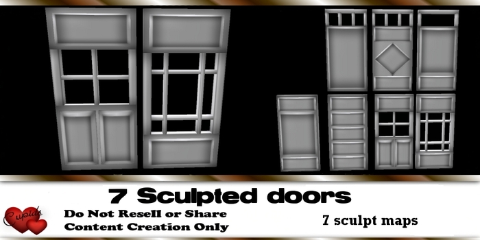 Sculpted Door Pack