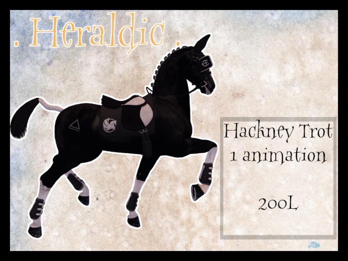 . heraldic . hackney trot v2