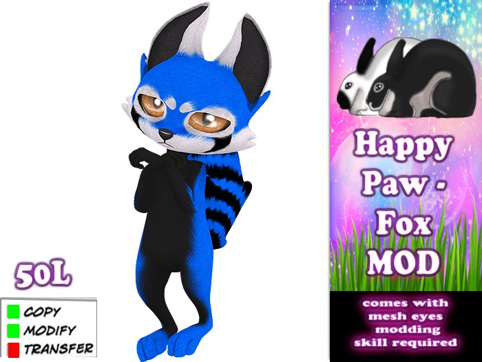 [HP] - Fox - Red Panda Blue