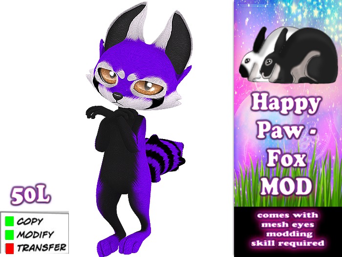 [HP] - Fox - Red Panda Purple