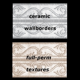 ceramic wallborders - textures