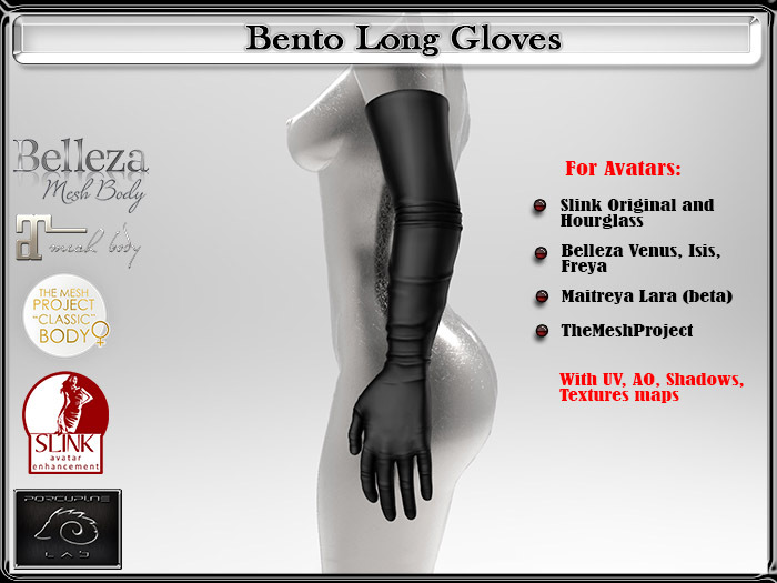 [PL] - Full Perm - Bento Long Gloves