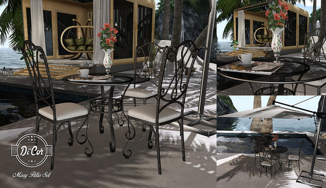 Di'Cor Mary Patio Set [Iron]