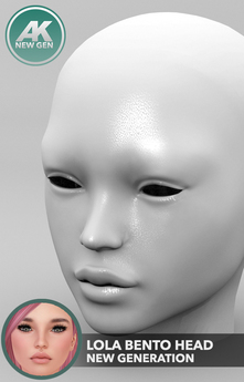 Second Life Marketplace - [AK] Lola Bento Head Vers. 2.6 + Animation HUD