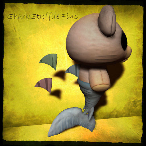 SharkStufflie Fin