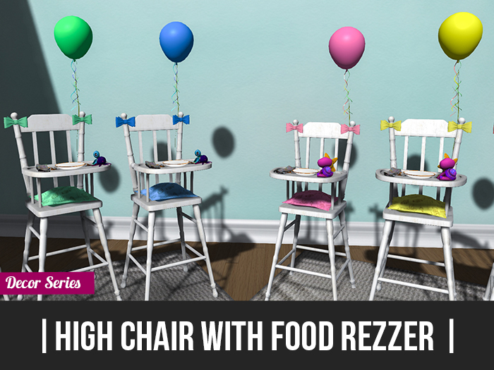 Venue Product HUD (Wear Me) High Chair with Food Rezzer
