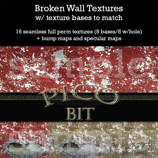 Broken Wall Textures