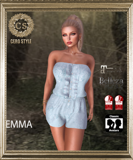 CERO STYLE Emma Romper Blue