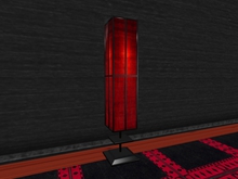 DED TALL LAMP RED