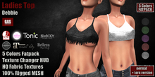 GAS [Ladies Top Debbie - 5 Colors w/HUD FATPACK] Demo