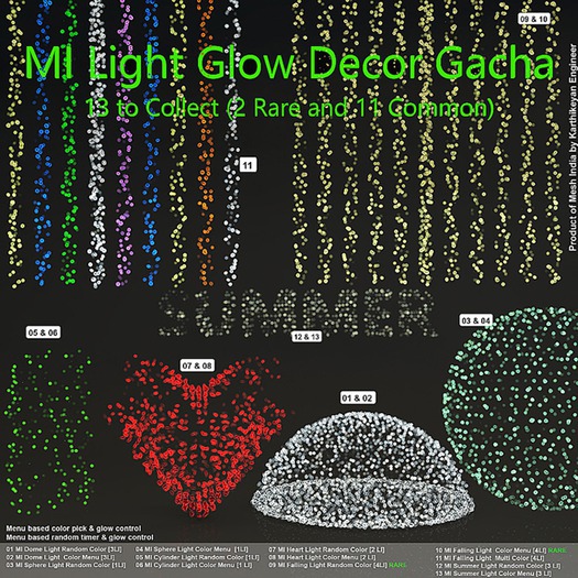 07 MI Heart Light Random Color [2 LI]