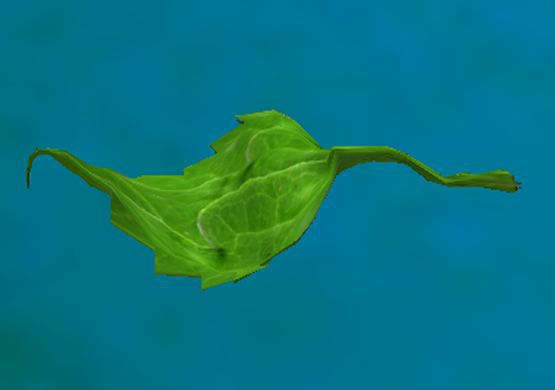 Tiny Prim Green Leaf