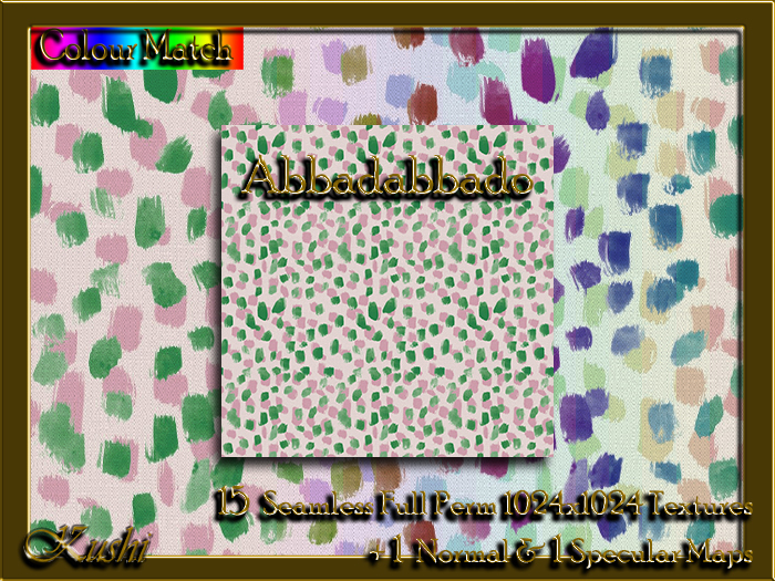 !Kushi! Abbadabbado Textures -WEAR TO UNPACK