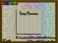 !Kushi! TinyFlowers Textures -WEAR TO UNPACK
