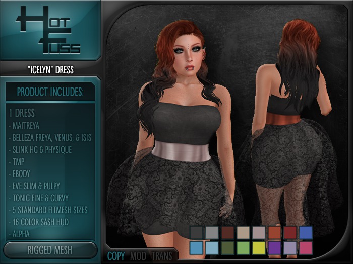 Hot Fuss "Icelyn" Dress