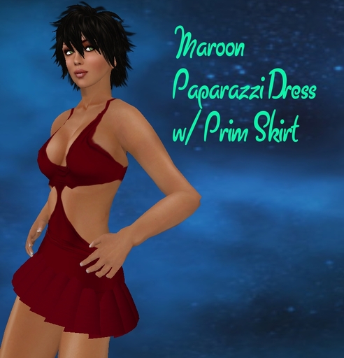 Maroon Paparazzi Dress