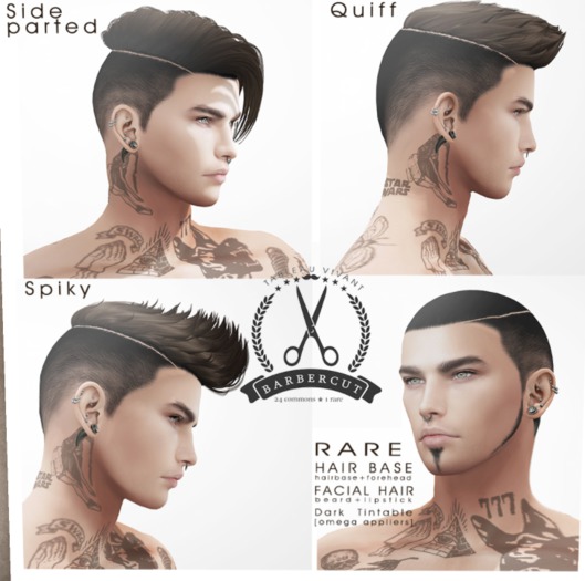 Tableau Vivant \\ Barbercut - Spiky - Reds