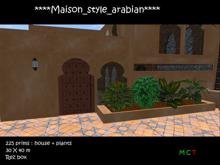 ****BOX_MAISON_style_ARABIAN****