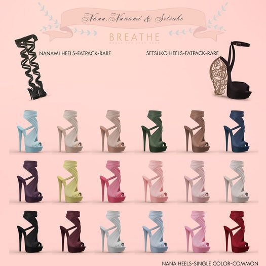 [BREATHE]-Nana Heels-Maitreya-Prime Yellow