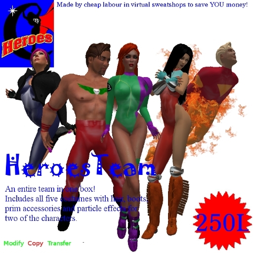 Heroes Clobber Triskaidekaphobia (inspired by Gen13)