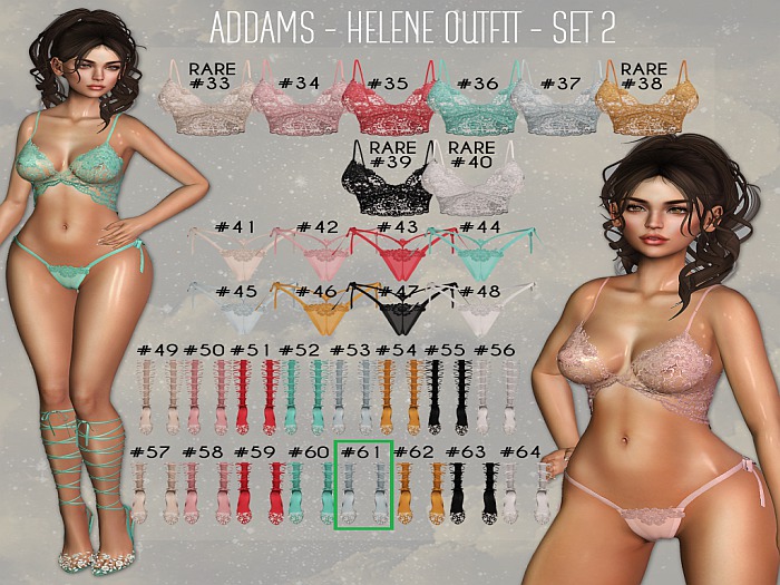 #61 - Addams - Helene Regular Boots - Slink HG