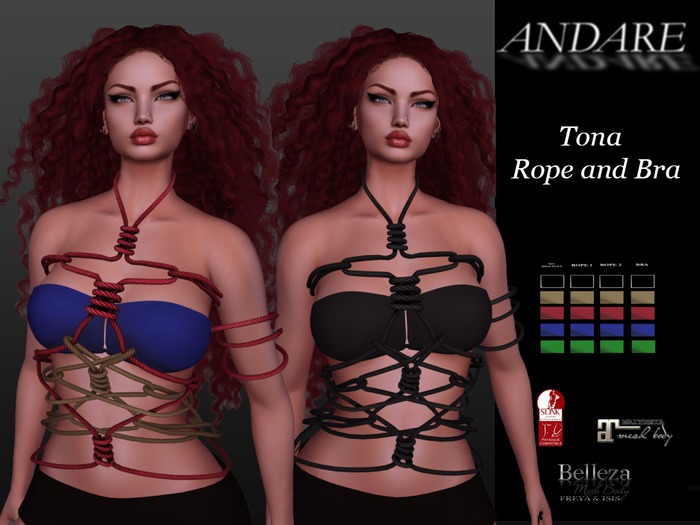 ANDARE - Tona Rope and Bra PACK