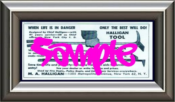 FD Poster - Haligan Ad