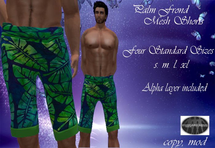 Palm Frond Shorts