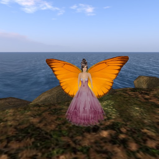 Petite Yellow Butterfly Wings V2.0